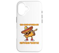 100-Days of School? Let's Taco 'Bout It! Drôle Coque pour iPhone 16