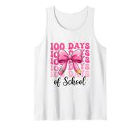 100 Days of School Mignon Rose Coquette Noeud Crayon Filles Enfants Débardeur