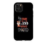 100 Days of School Milestone Teacher Student Cute Fox Tribe Coque pour iPhone 11 Pro