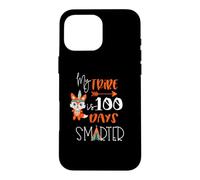 100 Days of School Milestone Teacher Student Cute Fox Tribe Coque pour iPhone 16 Pro Max