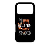 100 Days of School Milestone Teacher Student Cute Fox Tribe Coque pour iPhone 17 Pro