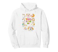 100 Days of School Smarter Mignon Chaton Enseignant Bookish Sweat à Capuche