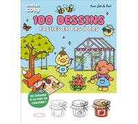Anaïs Fait De L'art – 100 dessins cosy en pas à pas – Livre-jeu – Relié