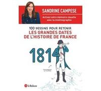 100 dessins pour retenir les grandes dates de l'Histoire de France Sandrine Campese (Auteur), Anthony Rech (Illustration)