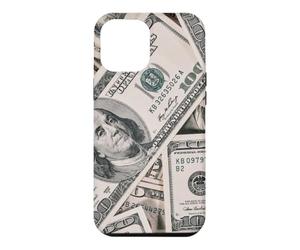 100 Dollar Bill Argent Devise US Cash Entrepreneur Finance Coque pour iPhone 12 Pro Max