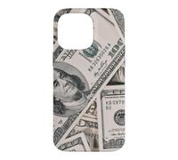 100 Dollar Bill Argent Devise US Cash Entrepreneur Finance Coque pour iPhone 14 Pro Max