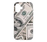 100 Dollar Bill Argent Devise US Cash Entrepreneur Finance Coque pour iPhone 16