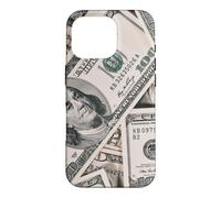 100 Dollar Bill Argent Devise US Cash Entrepreneur Finance Coque pour iPhone 16 Pro