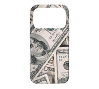 100 Dollar Bill Argent Devise US Cash Entrepreneur Finance Coque pour iPhone 17 Pro