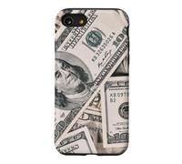 100 Dollar Bill Argent Devise US Cash Entrepreneur Finance Coque pour iPhone SE (2020) / 7/8