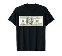 100 Dollar Bill Argent Devise US Cash Entrepreneur Finance T-Shirt Graphique avec Valeur