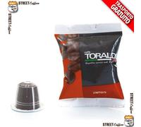 CAFFÈ TORALDO - CREMOSA - Box 100 CAPSULES COMPATIBLES NESPRESSO 5.5g