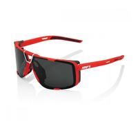 100% - Eastcraft - Lunettes de soleil Soft Tact Red - Black Mirror