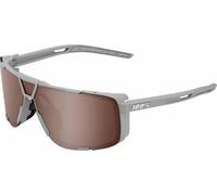 100% Eastcraft Soft Tact Stone Grey/HiPER Crimson Silver Mirror Lens Lunettes de cyclisme