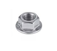100 Ecrous à Embase Crantée M12 mm - DIN 6923 - ISO 4161 - NFE25-406 - Inox A2 - D-Work