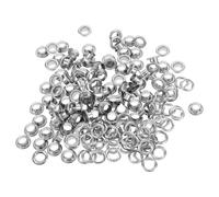 100 Ensembles Petits Rivets Œillets Métalliques pour Lacets | Œillets et Outil pour Réparation de Chaussures, Structure Creuse, Accessoires Vestimentaires, Usage Extérieur