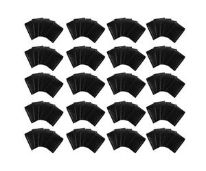 100 Enveloppes à Bulles Noires Pe 11x13 Mailers Auto-adhésifs D'expédition | Protection Antichoc, Coussinage Bulles des Deux Côtés, Lot de 100 Pièces pour Transport Longue Distance