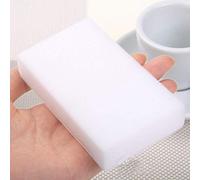 100 éponges magiques de nettoyage, en mousse multifonction pour nettoyage de mélanine, blanc