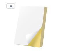 100 Étiquettes Autocollantes 210x297 Mm Pour Imprimantes Laser, Jet D'encre Et Photocopieur