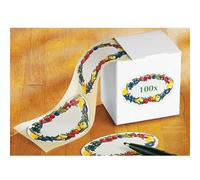 100 étiquettes autocollantes décor fruits Wenko by Maximex