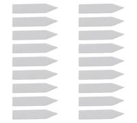 100 Étiquettes Plantes Plastique 5x1cm Réutilisables Imperméables | Matte Finish For Easy Writing, Rust-resistant Plastic, Reusable After Cleaning, pour ideal For Garden Organization
