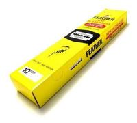 100 Feather Shaving Double Edged Razor Blades