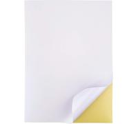 100 Feuilles Autocollante Papier Etiquette A4 21 x 29,7 cm 210x297 mm Feuille