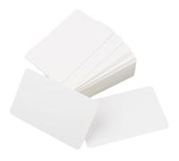 100 Feuilles Carte de Visite,54 x 88 mm Carte Vierge Jeu de Carte Vierge,Flash Cards Papier Carte de Visite Carte de Postale,Fiches D'étude Petite Carte pour Ecrire un Mot,Bricoler,Imprimer-Blanc