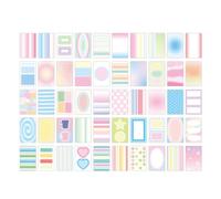 100 feuilles de bloc-notes portables pour prise de notes et scrapbooking