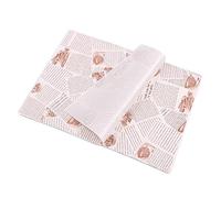 100 Feuilles de Papier Alimentaire et Sandwich Papier d'emballage Alimentaire Cuisson Deli Panier Doublure Emballage Anti-graisse pour Gâteau/Cadeau/Fromage Burger/Sandwich/Pain