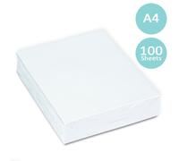 100 feuilles de papier de sublimation A4 pour impression sur t-shirts et transferts thermiques - compatible jet d'encre et sublimation