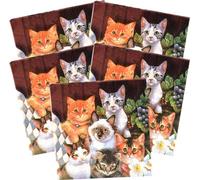 100 feuilles de papier Serviettes Tissue Decoupage Décoration Fête Fournitures 33x33cm