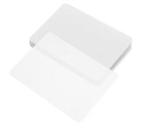 100 Feuilles Films Protecteurs pour Photos 100 PVC Blanc | Finition Brillante, Étanchéité Serrée, Résistance à Décoloration, pour Fichiers et Documents