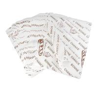 100 Feuilles Papier Anti Graisse Écologique, 38x28cm, Emballage Alimentaire, Cuisson Deli Panier Doublure, Ciré, Journal Wrap pour Burger Sandwich Fromage