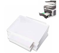 100 Feuilles Papier D'imprimante A4, Papier Thermique À Sec Rapide Papiers À Copier Double Face Épaissie Du Papiers D'ordinateur Papier Blanc Brillant Feuille Thermique Pour Le Travail 29.7 X 21cm