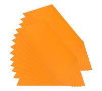 100 Feuilles Papier Origami Coloré Orange pour Adultes, A4