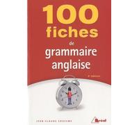 100 fiches de grammaire anglaise