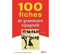 100 fiches de grammaire espagnole - Claude Héliès - Bréal - broché - Méthode de langue