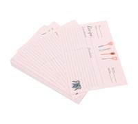 100 fiches de recettes rustiques en papier recto verso pour boîtes à | Format adapté aux coffrets de recettes, cartes vierges pour écrire et conserver vos préparations, usage cuisine et mariage
