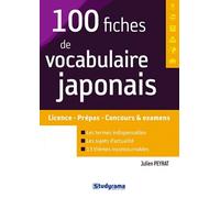 100 Fiches De Vocabulaire Japonais