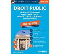 100 Fiches Sur Le Droit Public - Droit Constitutionnel, Droit Administratif, Droit Des Finances Publiques Et Droit Européen