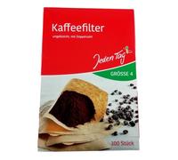 100 Filtres à Café Jetables en Papier pour Cafetière Remplacement Recharge