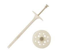 100 fixations d'isolant longue expansion -maçonnerie- clou polyamide - Ø10x220mm - SCELL-IT - FILONG10220