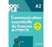 100% FLE - Communication essentielle du français A2 - Livre + didierfle.app
