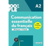 100% FLE – Communication essentielle du français A2 – Livre + didierfle.app