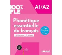 100% FLE - Phonétique essentielle du français A1/A2 - livre + didierfle.app