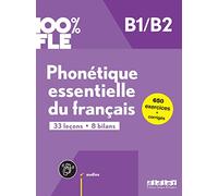 100% FLE - Phonétique essentielle du français B1/B2 - livre + didierfle.app
