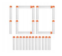 100 Flèches Blanches Pour Le Lanceur Nerf N-Strike Elite