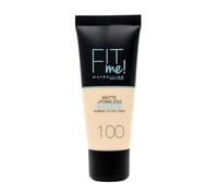 100 - Fond De Teint Fit Me Matte & Poreless De Maybelline