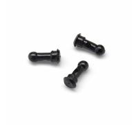 100% Forecast Tear-Off Kit broches, noir